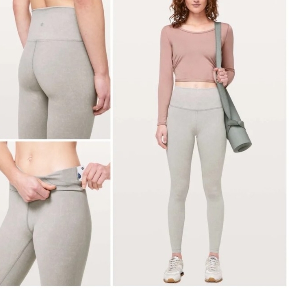 Lululemon Wunder Under High-Rise Tight *Snow Washed 28" Like New